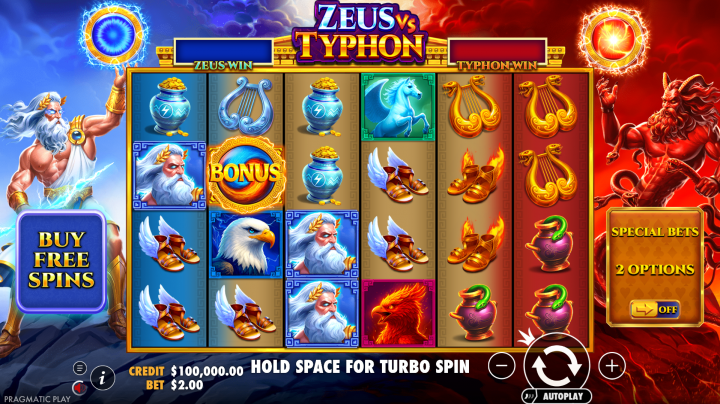 Zeus Vs Typhon : cara menang dengan cepat